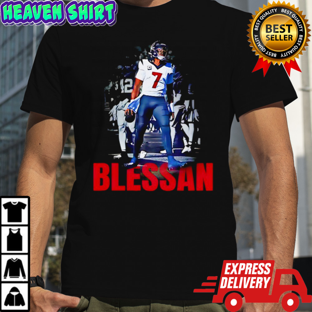 Cj Stroud blessan Houston Texans football shirt