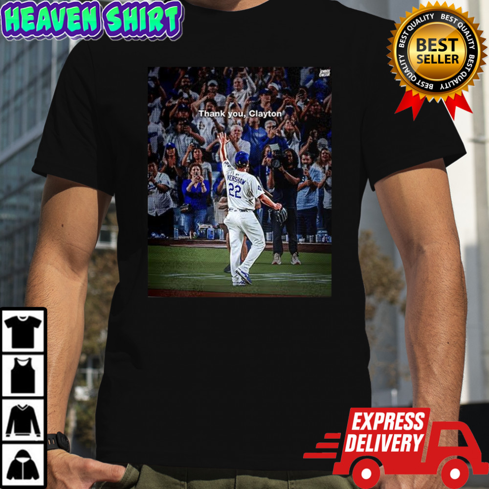 Clayton Kershaw thank you shirt