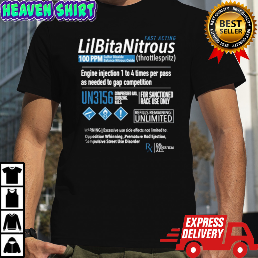 Cleetus Mcfarland Dr. TuneEmAll’s LilBitaNitrous T-shirt