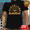 Cleveland Basketball Hoop Script shirt