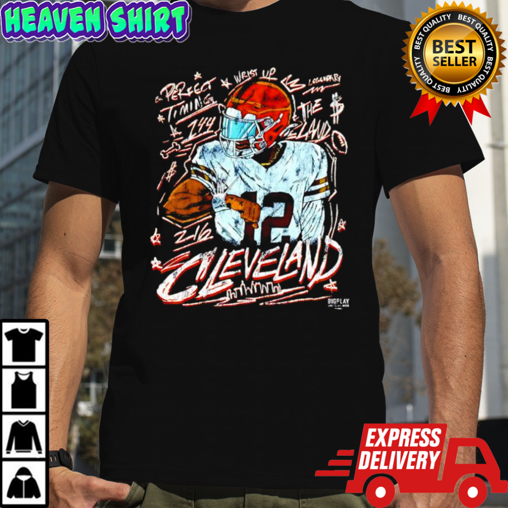 Cleveland Football Perfect Timing player vintage shirt