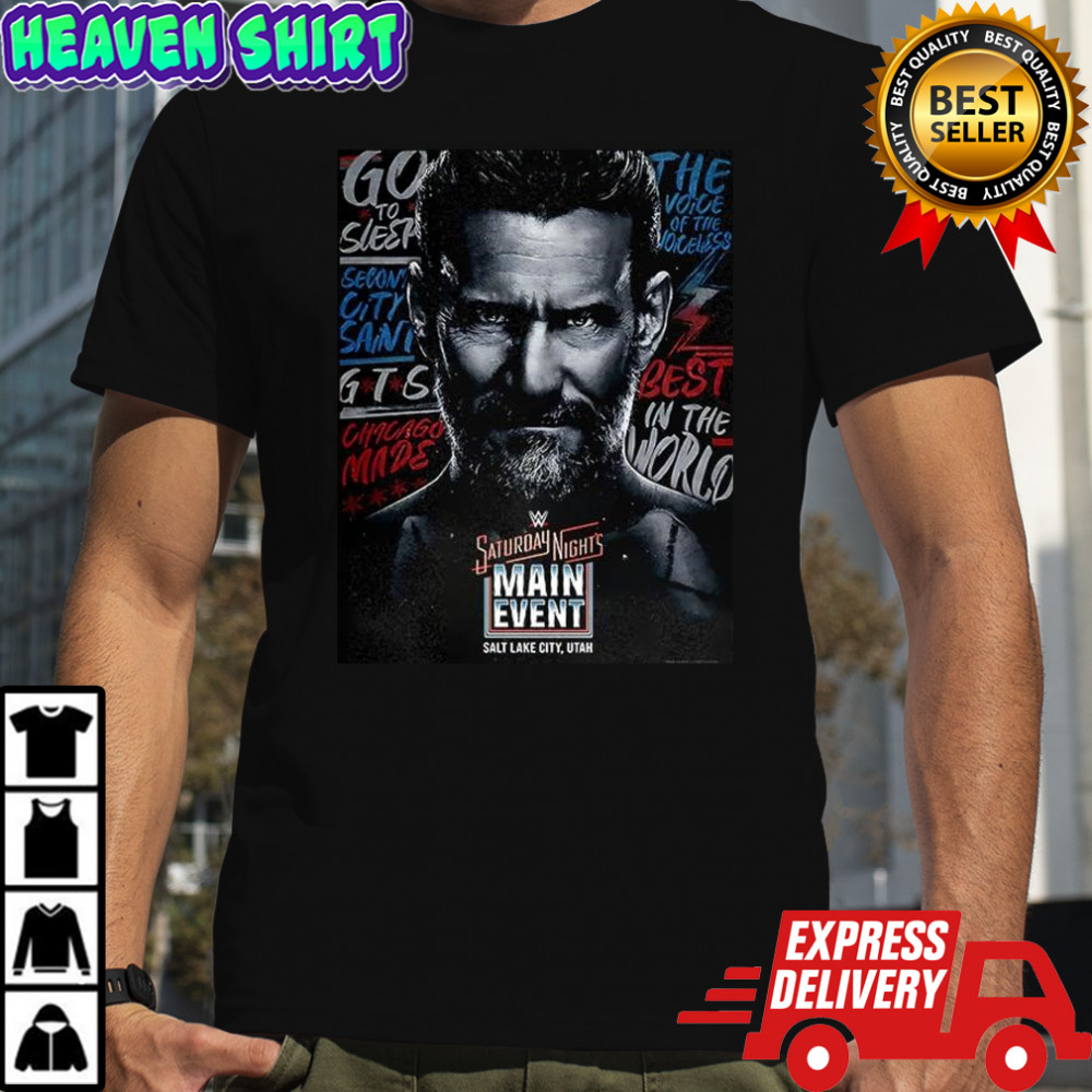 CM Punk WWE Saturday Night’s main event Atlanta 2025 shirt