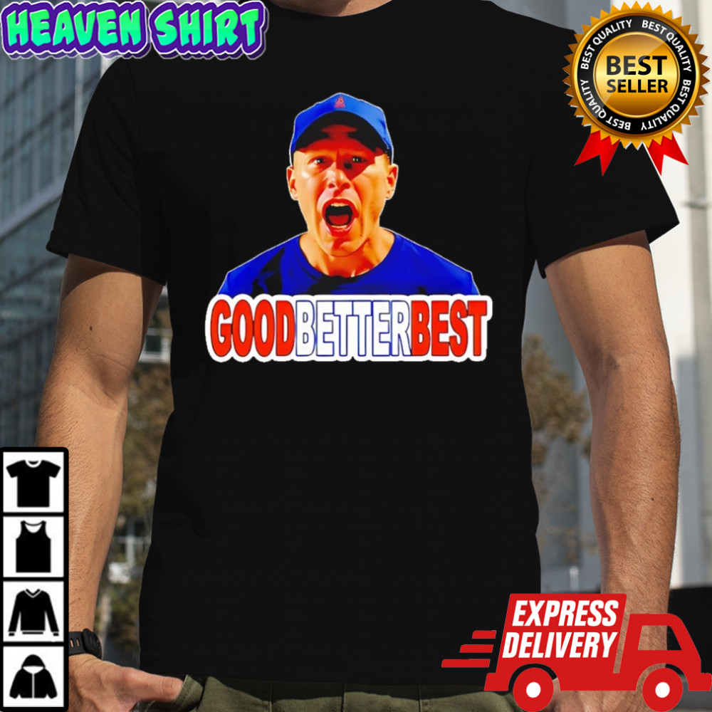 Coach ben Johnson good better best shirt