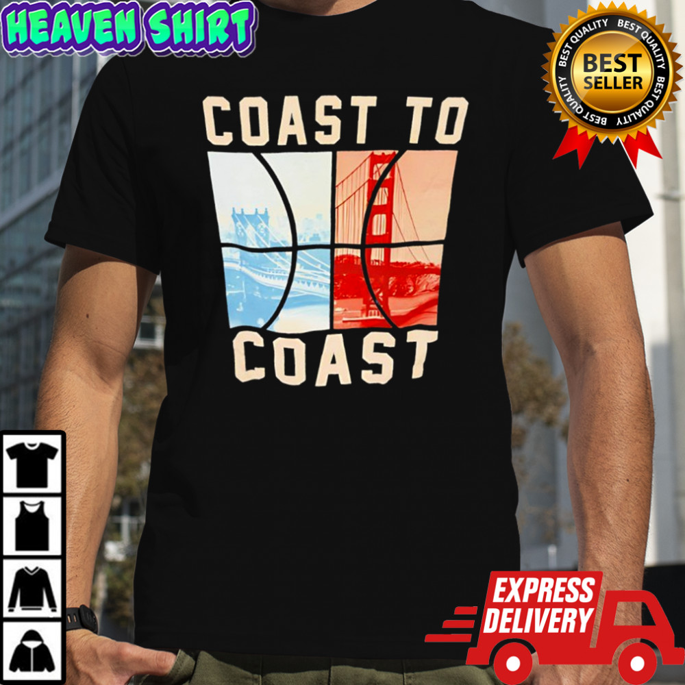 Coast to Coast Golden Gate Bridge shirt