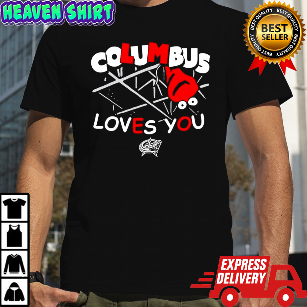 Columbus Loves You graphic shirt
