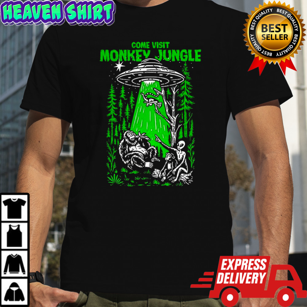Come visit monkey jungle shirt