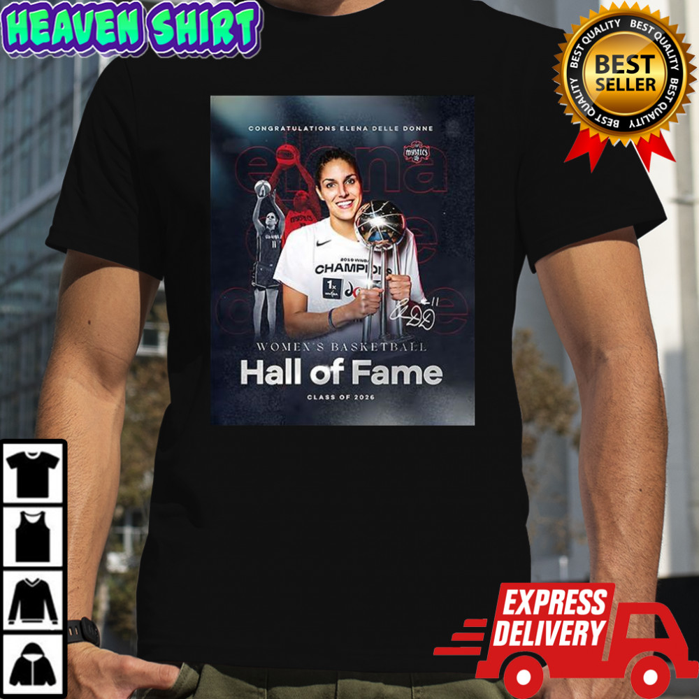 Congratulations Elena Delle Donne Women’s basketball hall of fame shirt