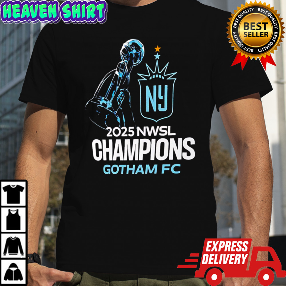 Cup Gotham FC 2025 NWSL Champions shirt