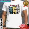 Cute pigs Santa hat Merry Christmas 2025 shirt