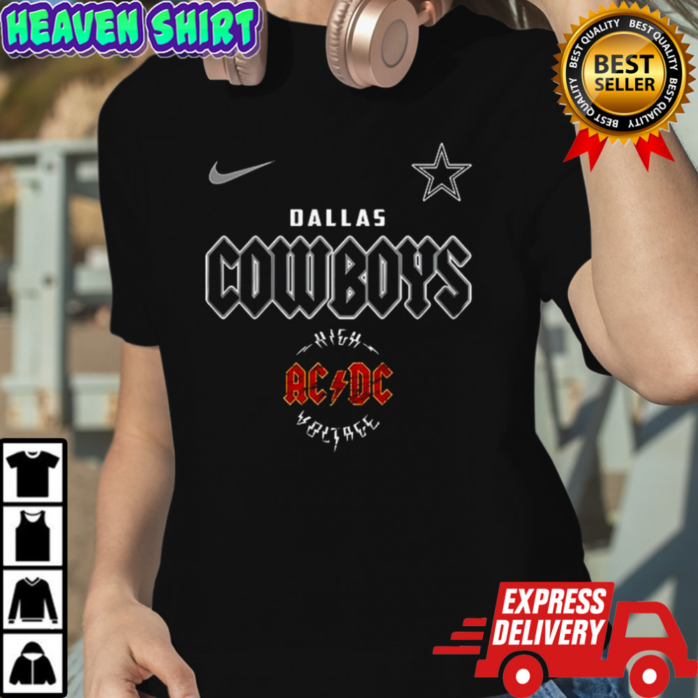 Dallas Cowboys AC DC Highway To Hell go Cowboys graphic shirt