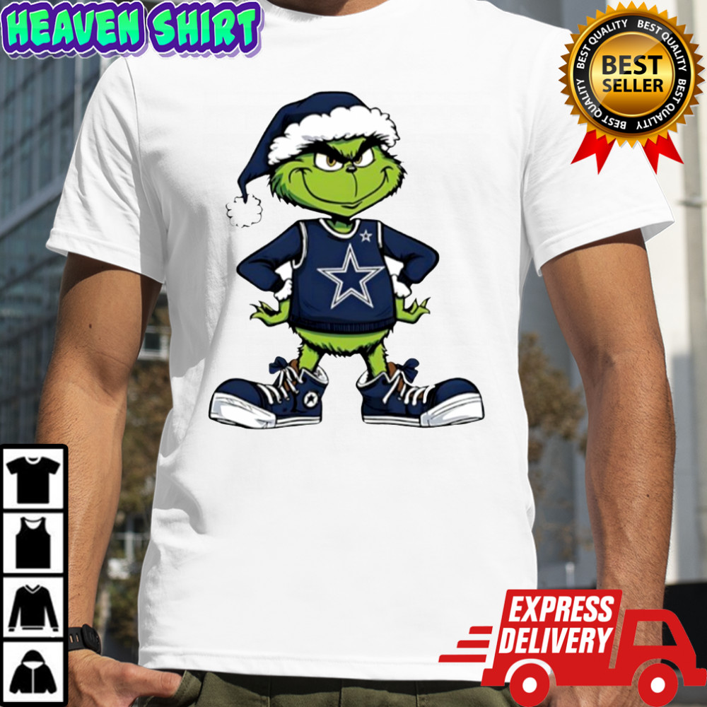 Dallas Cowboys Grinch Cartoon Mascot shirt