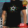 Dallas Stars logo Holiday Merry Christmas lights shirt