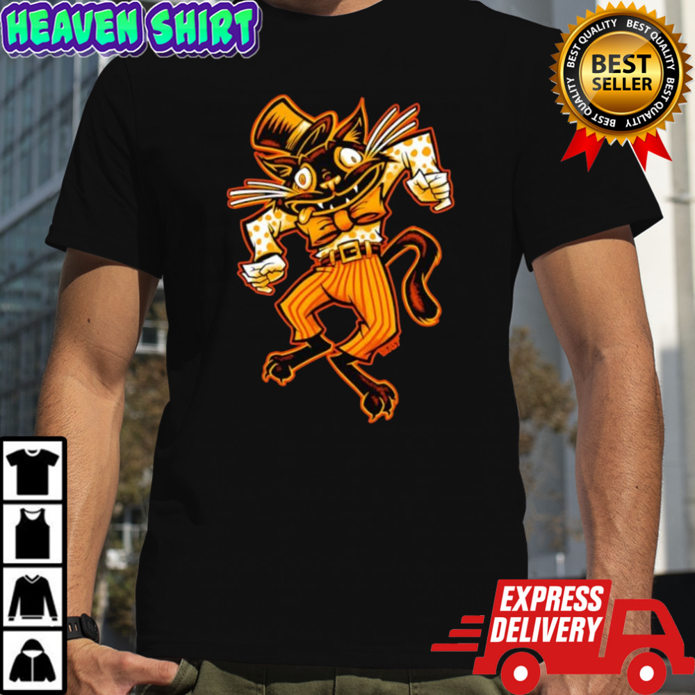 Dancing Cat Creep BeastWreck Halloween Monster shirt