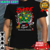 DARE Say No To Drugs Ninja Turtles Classic Retro Vintage Graphic shirt