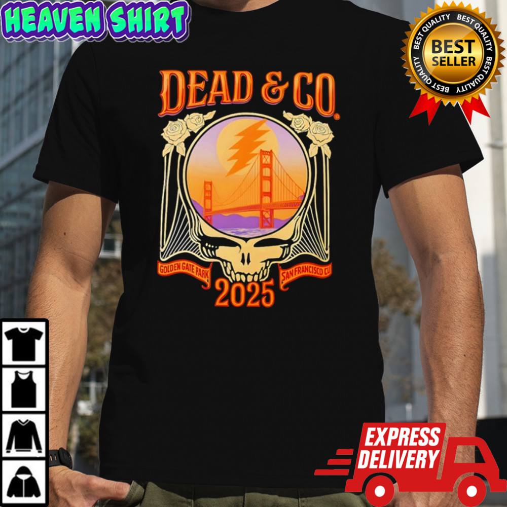 Dead and Company Golden Gate Park 2025 Shirt