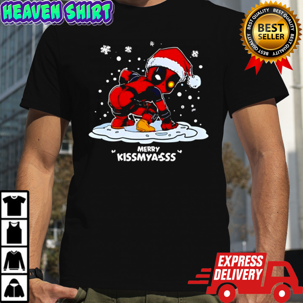 Deadpool Merry Kissmyass shirt
