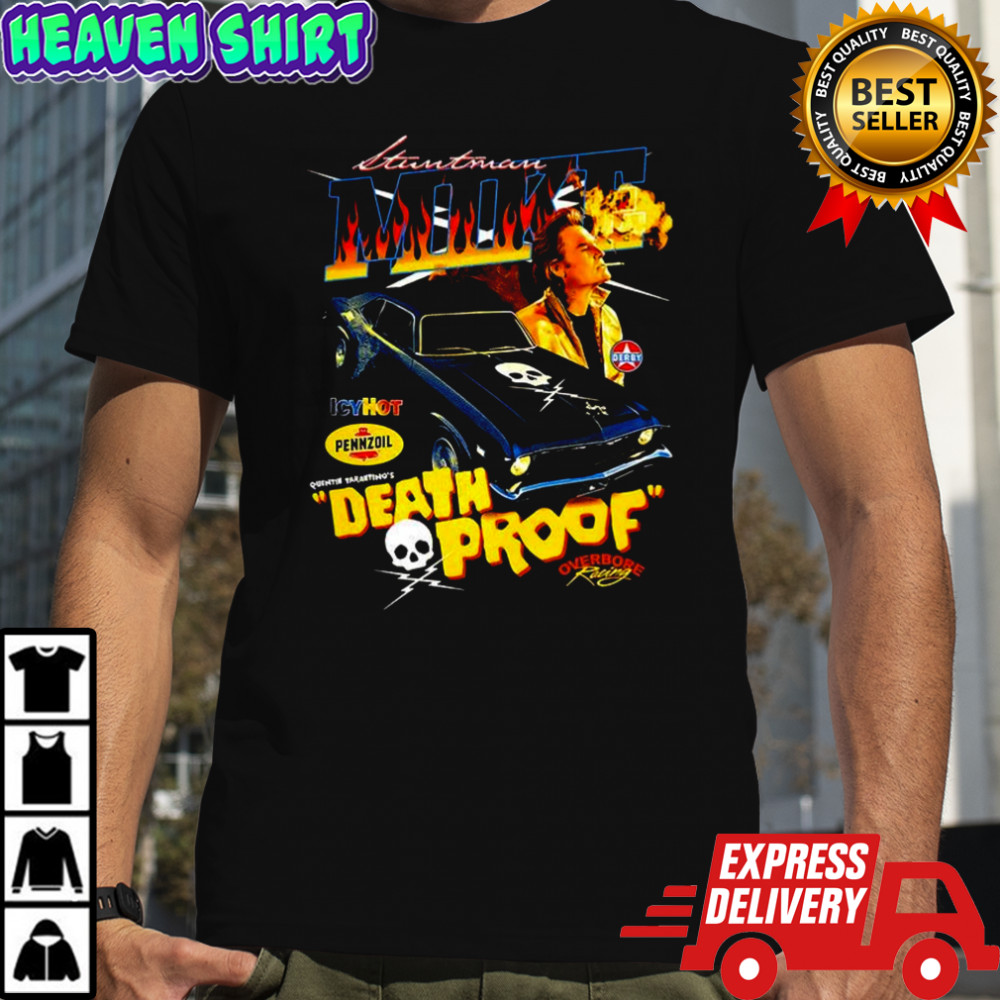 Death Proof Quentin Tarantino Mike McKay Stuntman 70s vintage shirt