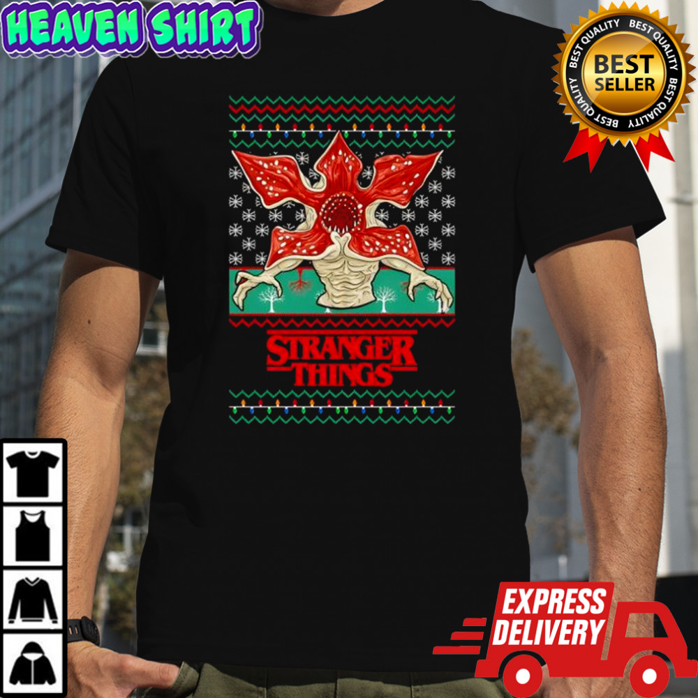 Demogorgon Stranger Things Christmas shirt
