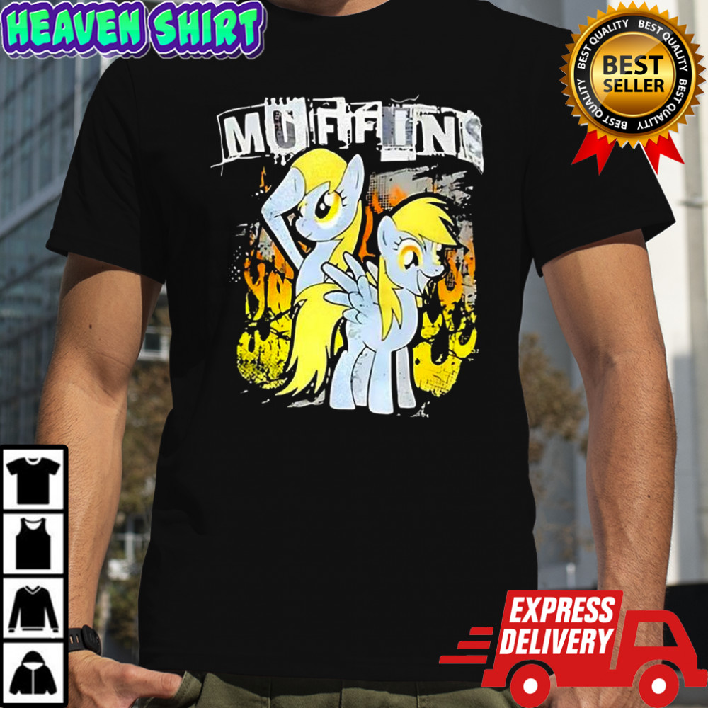 Derpy Hooves Muffins My Little Pony cartoon shirt