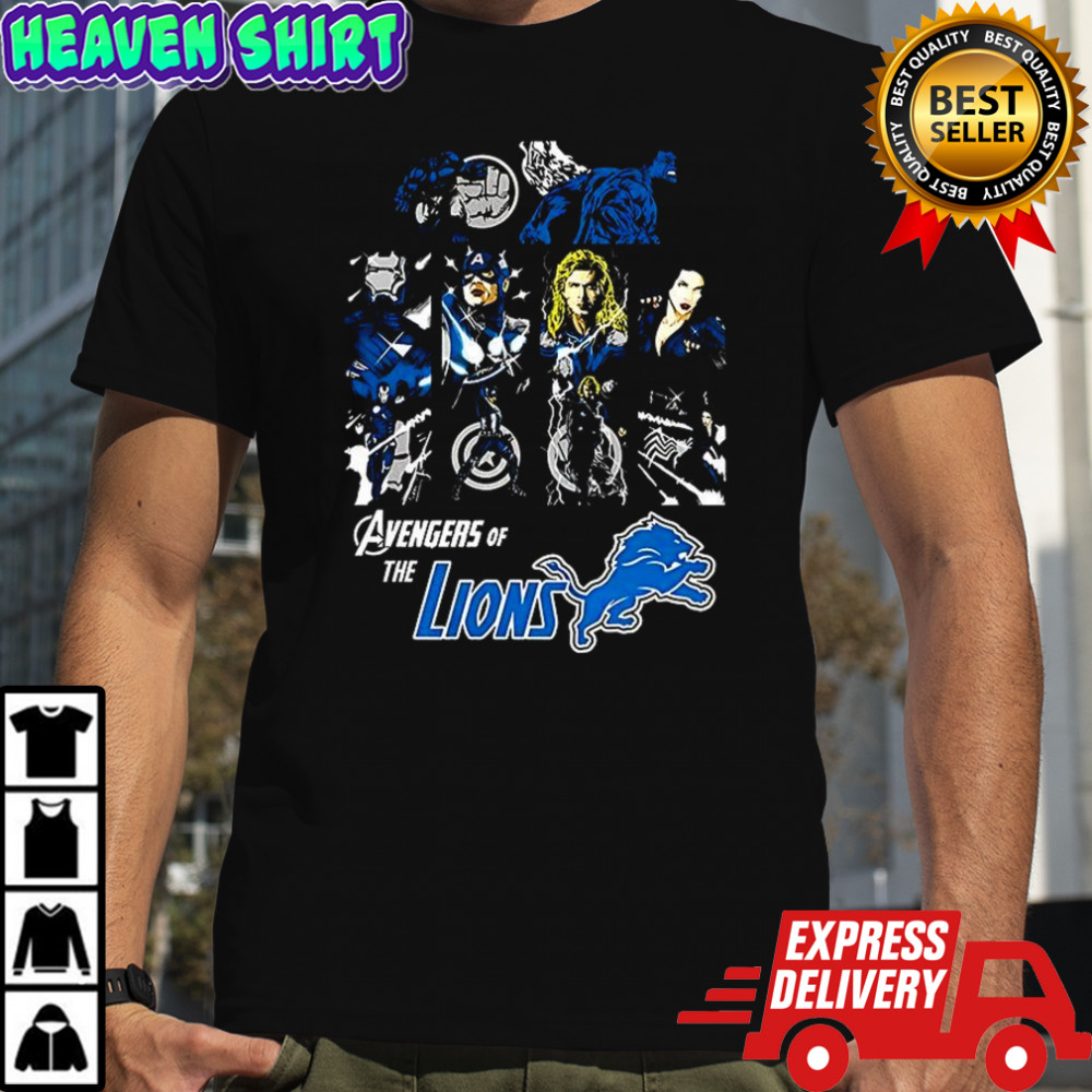 Detroit Lions football Adventure of the Lions superhero shirt