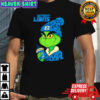 Detroit Lions Grinch with Christmas hat logo shirt