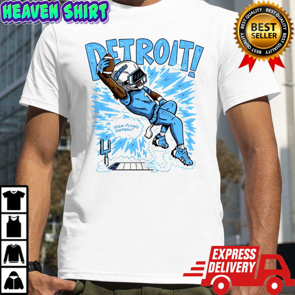Detroit Lions NFL dynamic catch High-flyin Football shirt