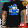 Detroit Lions x Snoopy and Woodstock drive car shirt