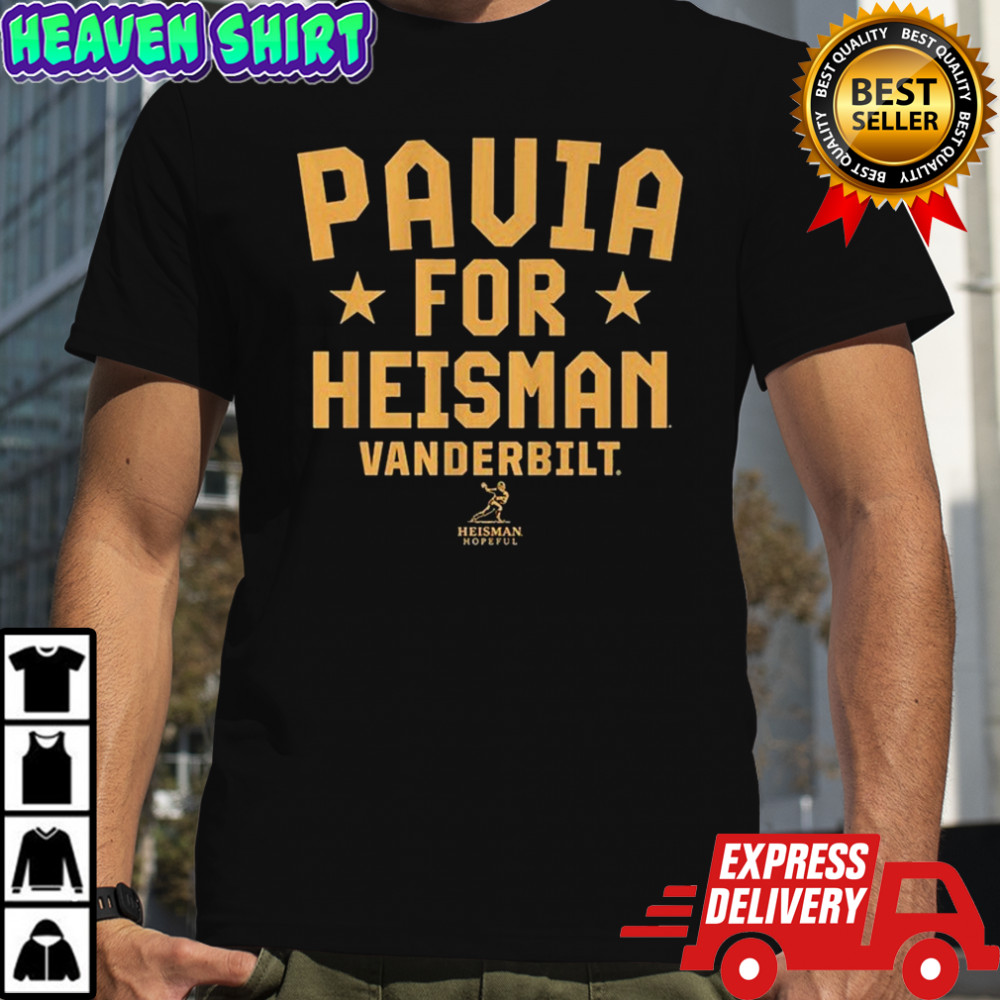Diego Pavia For Heisman Hopeful Vanderbilt Commodores T-shirt