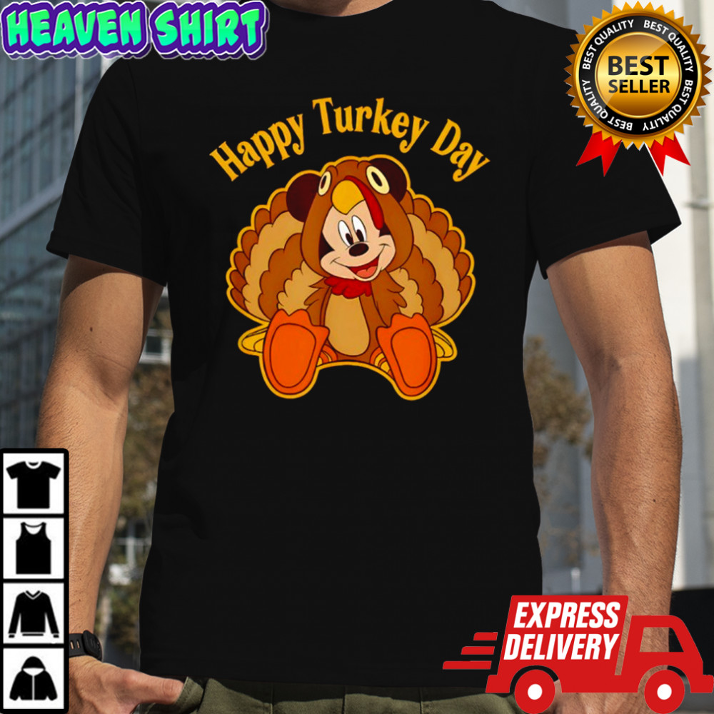 Disney Mickey and Friends Thanksgiving Mickey Turkey shirt