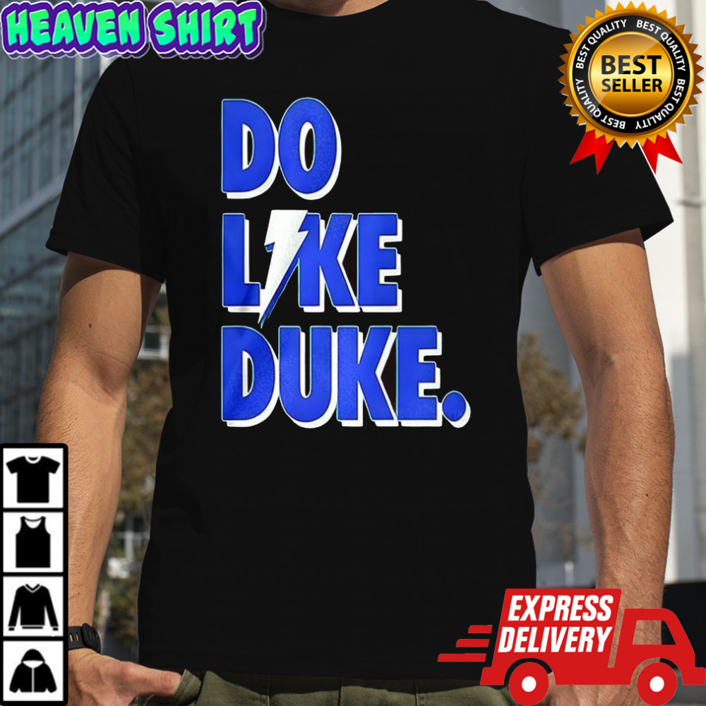 Do like Duke Blue Devils football shirt
