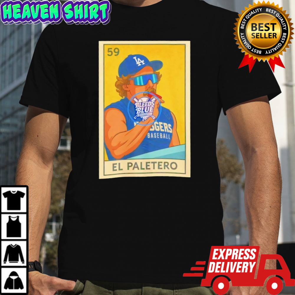 Dodgers Kike El Paletero Loteria shirt