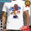 Dodgers player Kobe Bryant signtaure bobblehead graphic shirt