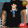Dolly Parton caricature of American singer songwriter shirt