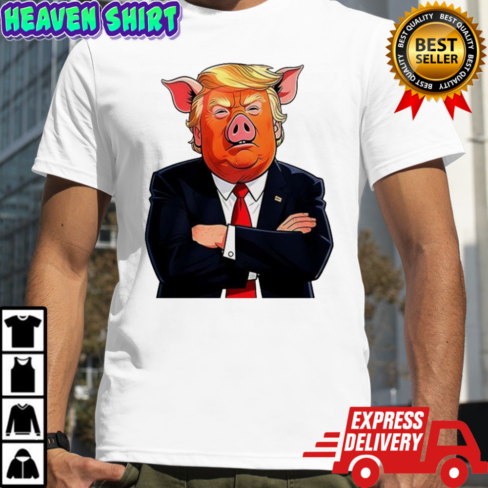 Donald Trump as a Pig meme shirt