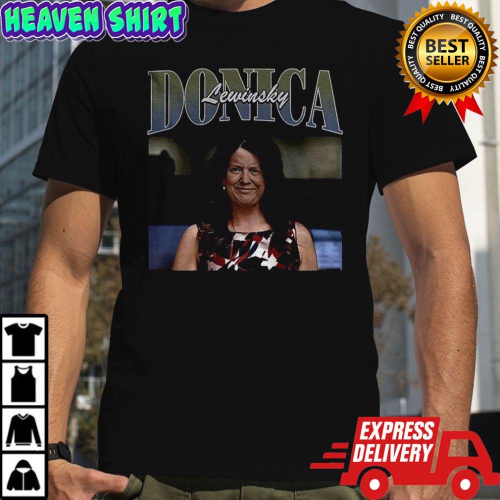 Donica Lewinsky Big Beautiful Bill Clinton Bubba Trump Let’s Blow Bubba political shirt