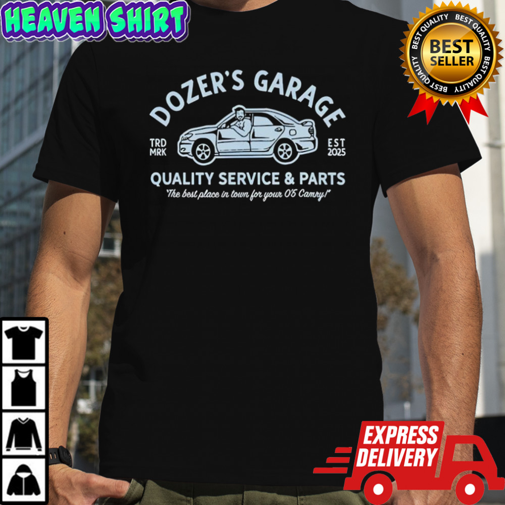 Dozer’s Garage 2025 Killdozer est 2025 quality service & parts shirt