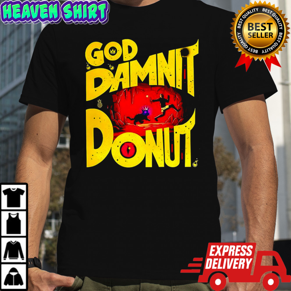 Dungeon Crawler Carl Goddamnit Donut shirt