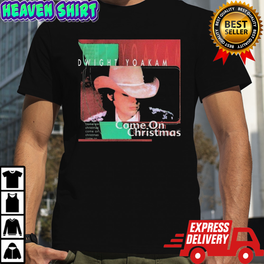 Dwight Yoakam Come On Christmas Album T-Shirt