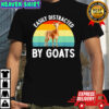 Easily distracted by Goats vintage shirt