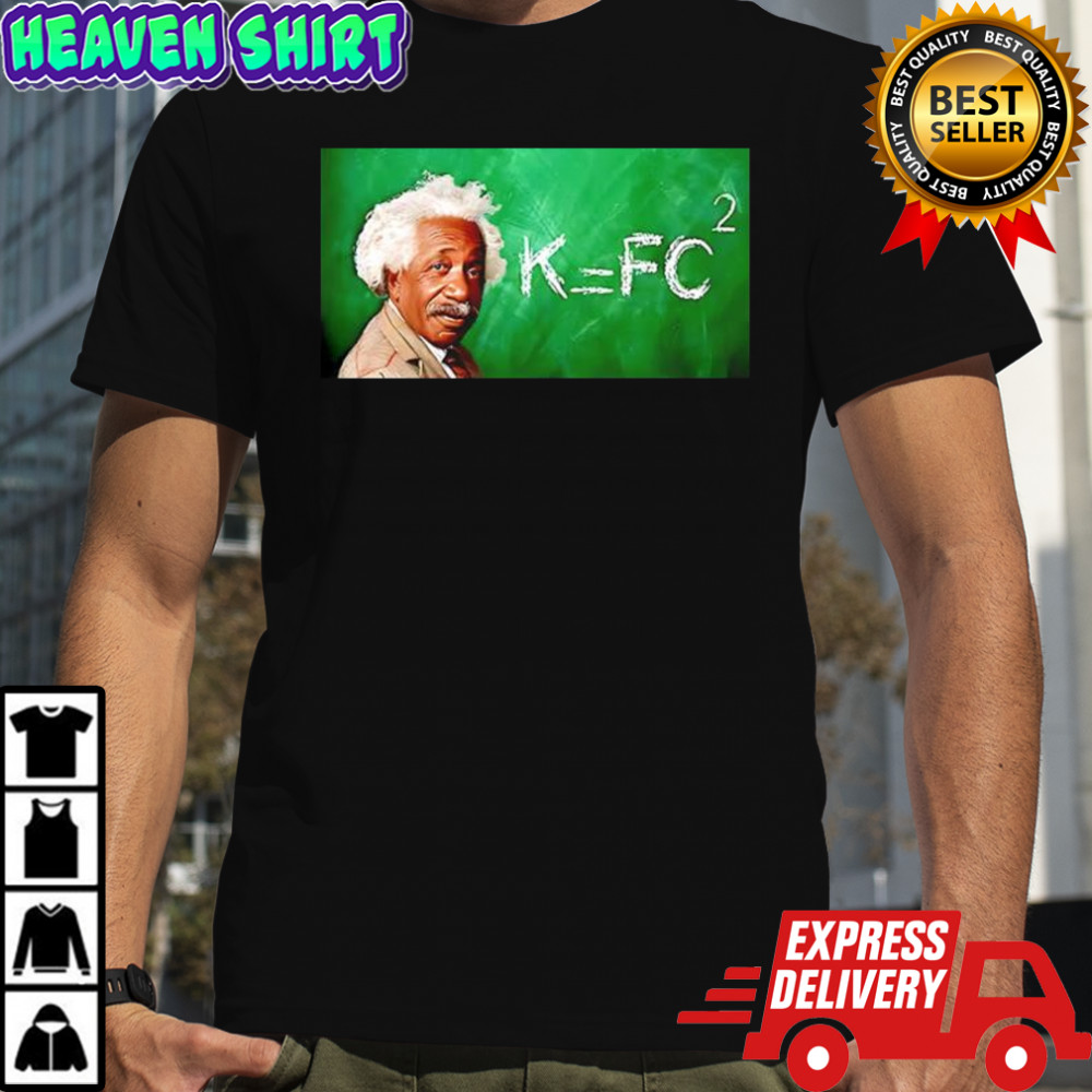 Einstein K=Fc² graphic shirt