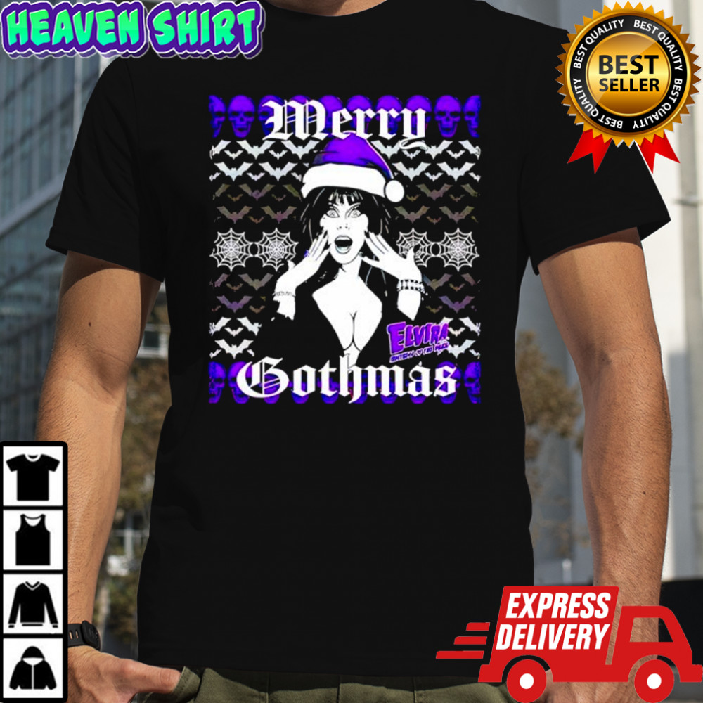 Elvira Merry Gothmas Christmas shirt