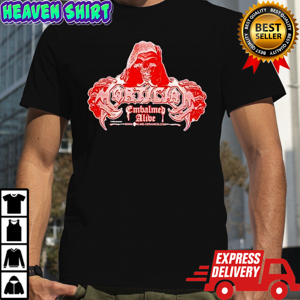 Embalmed Alive Grim Reaper shirt