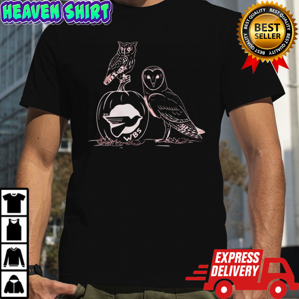 Fall Owls Obvious STL WBS pumpkin graphic shirt