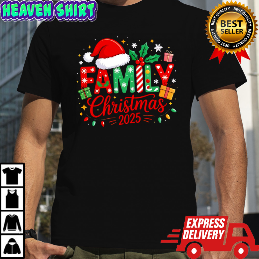 Family Christmas present 2025 shirt