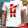 Family Xmas Dabbing Santa Christmas Lights Snow shirt