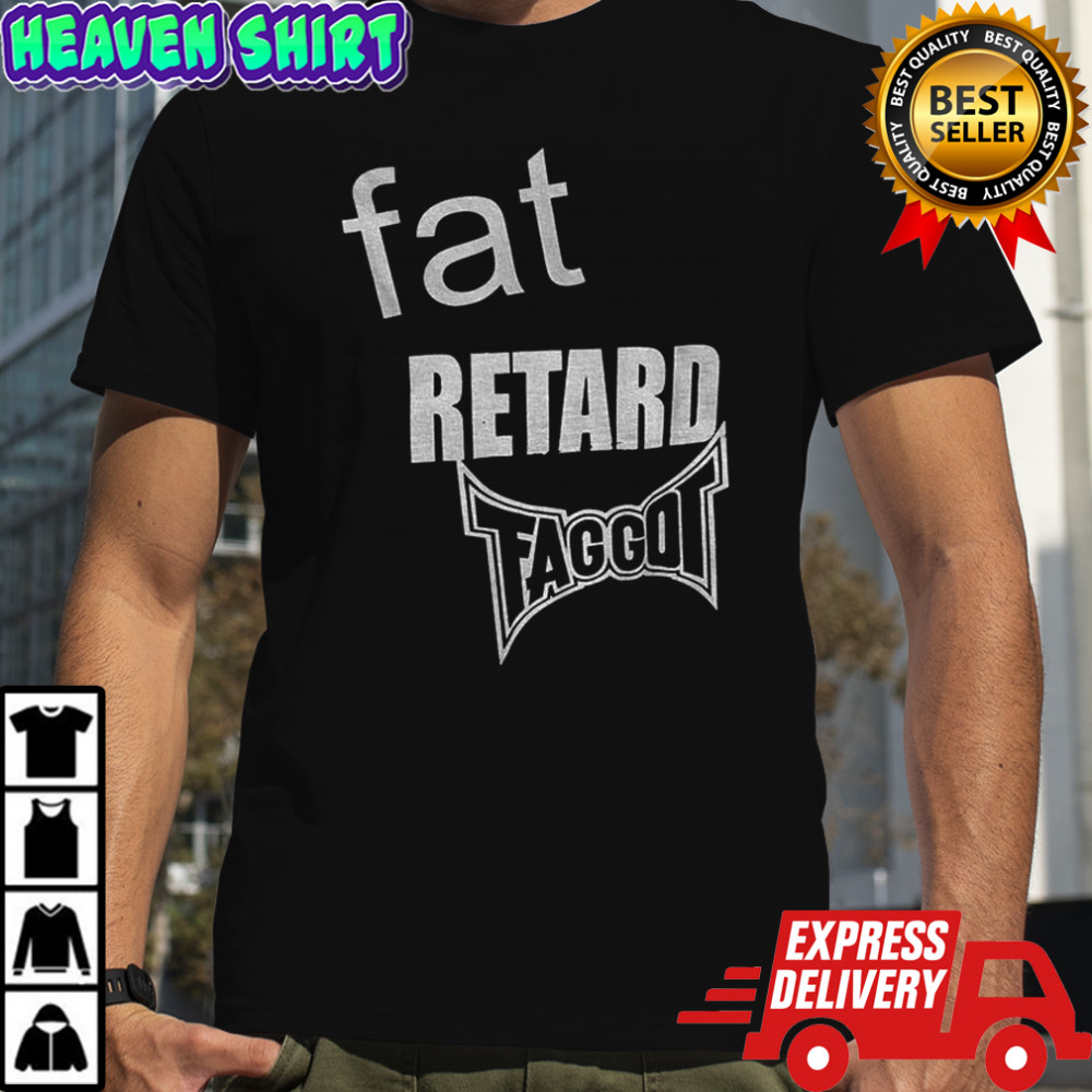 Fat Retard Faggot McDonald’s logo shirt