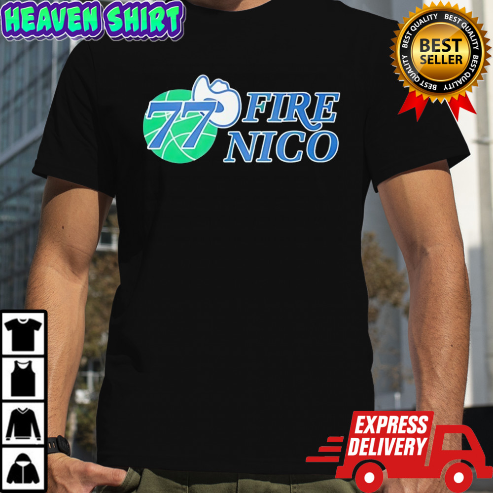 Fire Nico Tyrone Harrison Dallas Mavericks shirt