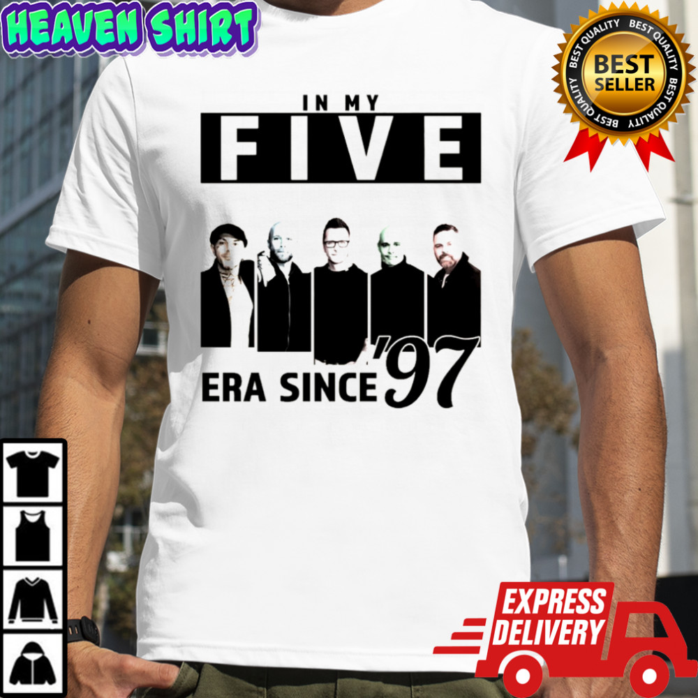 Five boyband in my five era since ’97 concert shirt