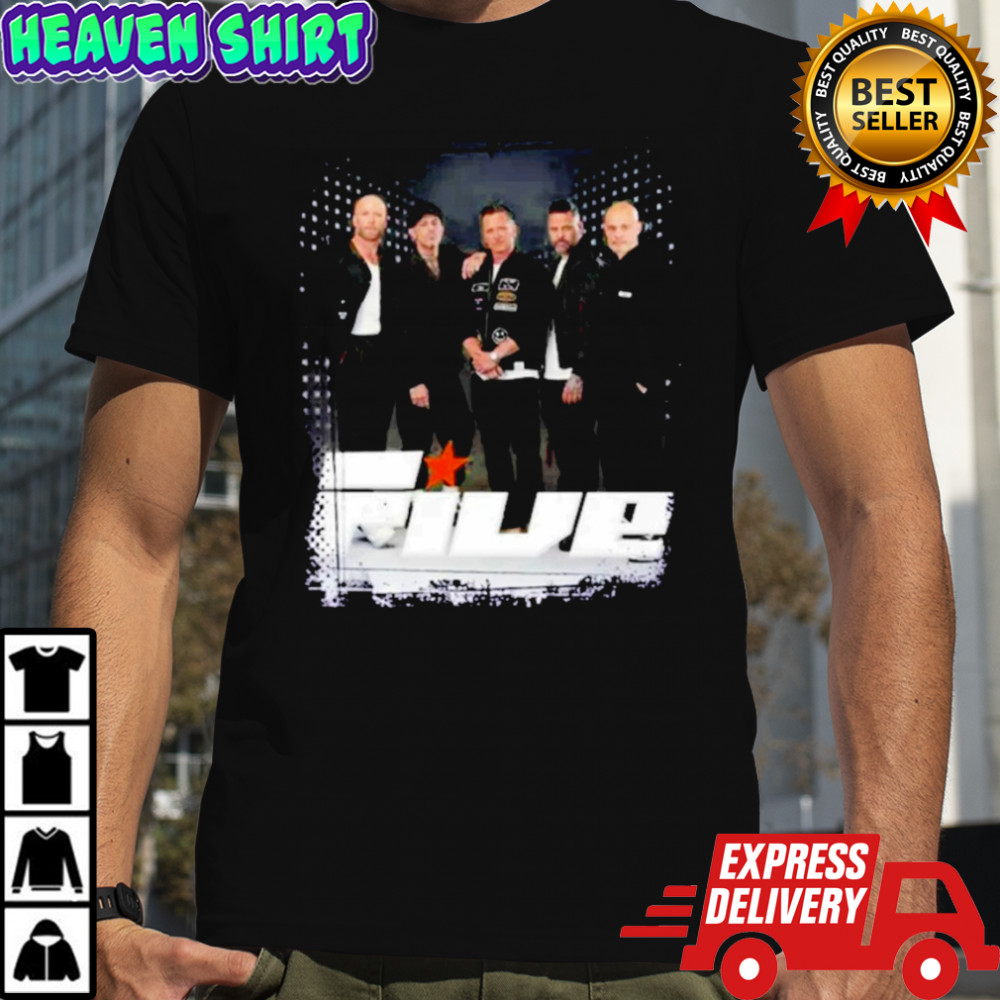 Five Keep On Movin’ 2025 Tour shirt