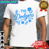 Floral Dodgers World Series 2025 Los Angeles Baseball shirt